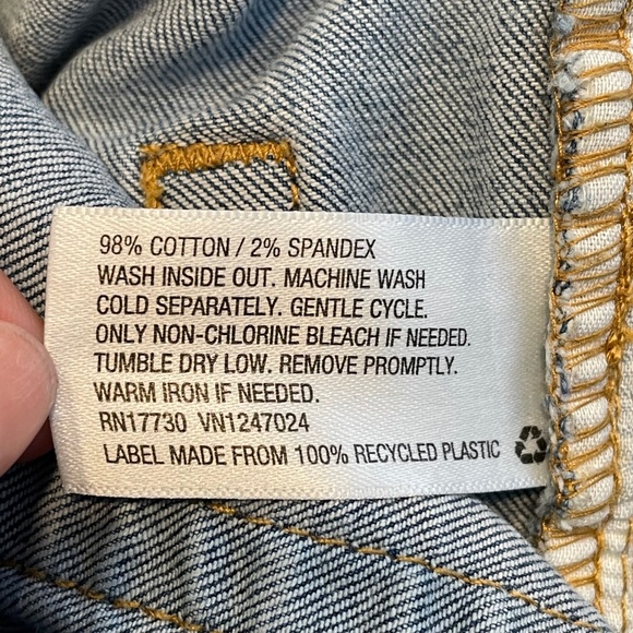 Wild Fable High Rise Skinny Light Wash Jeans 00 - Picture 8 of 10